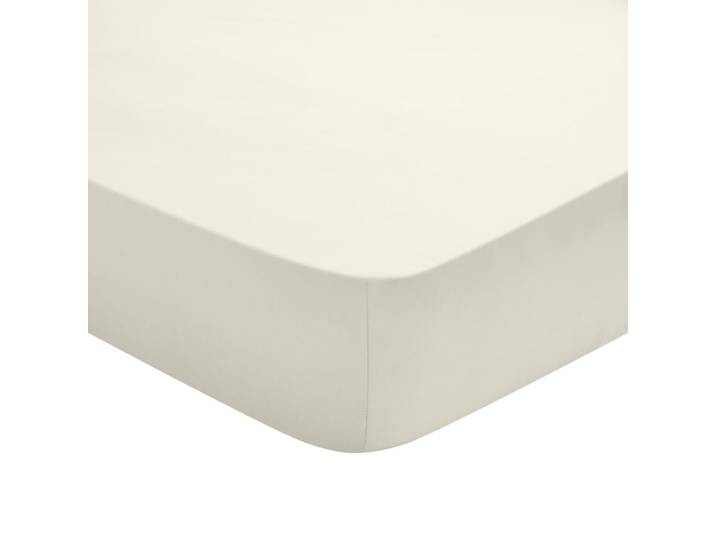 Drap housse coton lin 160x200 cm
