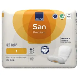 Abena San Premium 1 Inkontinenzeinlagen 200 ml 10X30 St