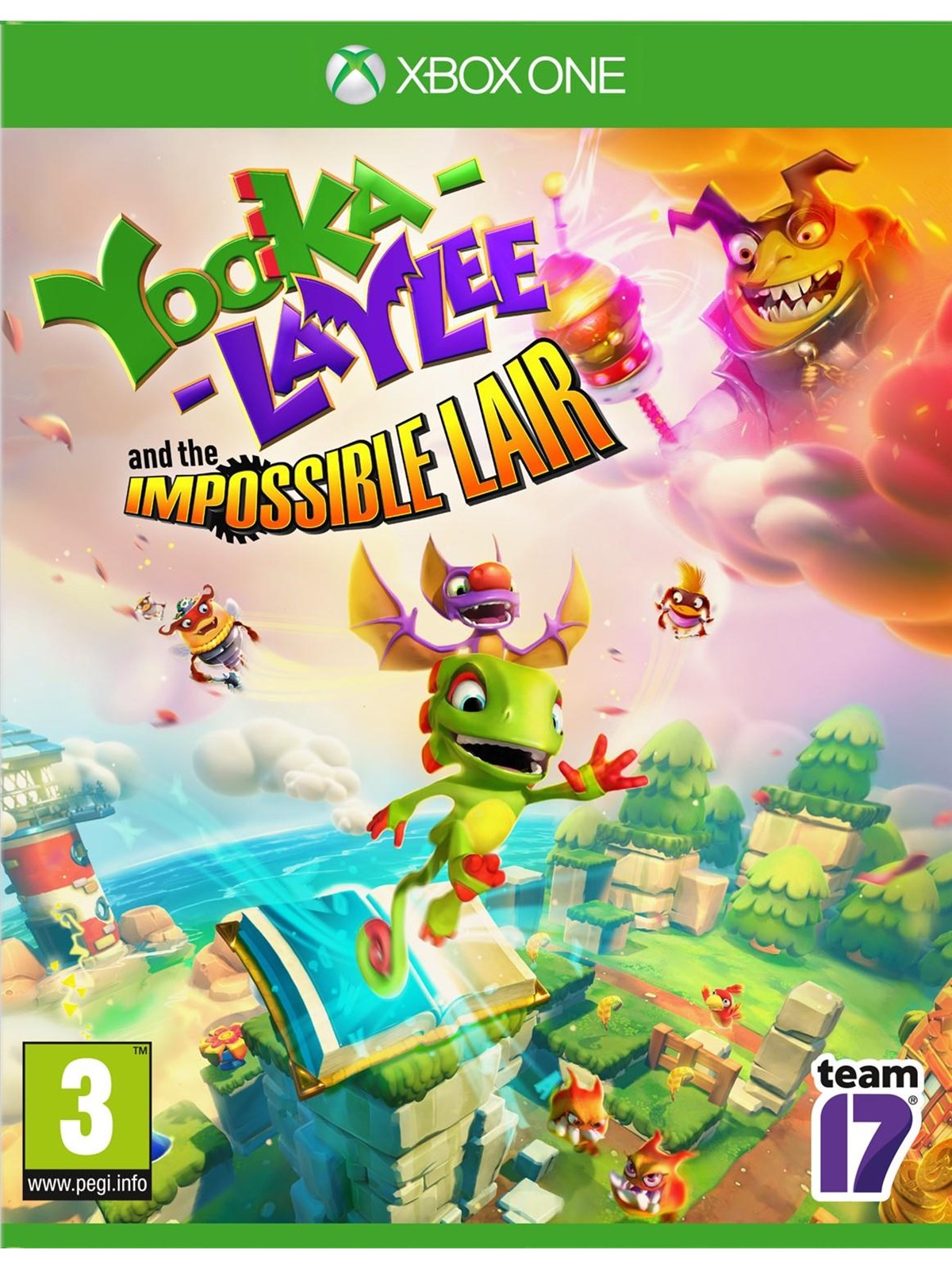 Yooka-Laylee and the Impossible Lair - Microsoft Xbox One - Platformer - PEGI 3