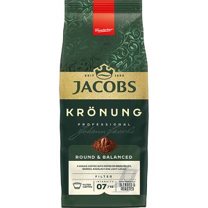 Jacobs Kaffee Professional, Krönung, gemahlener Kaffee, Arabica & Robusta, 1 kg