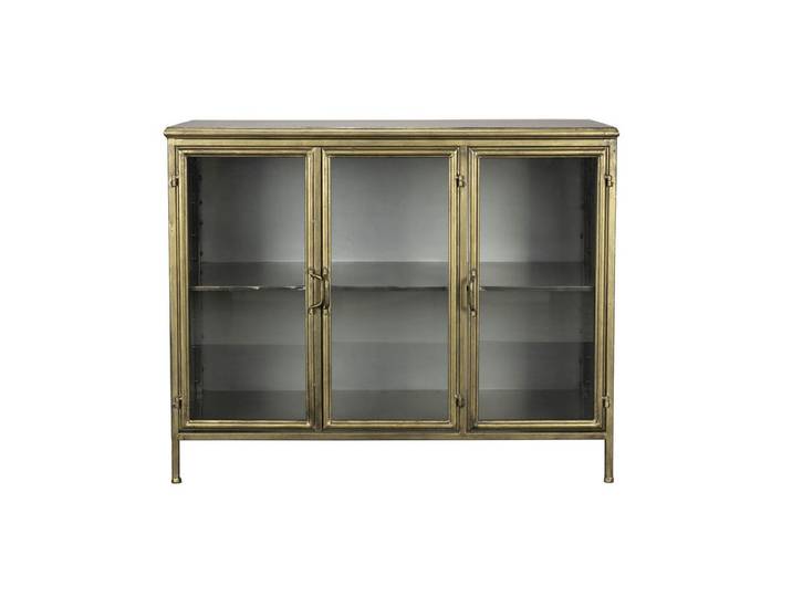 Sideboard Fenendo – aus Eisen in Gold - Gold - Luxusbetten24