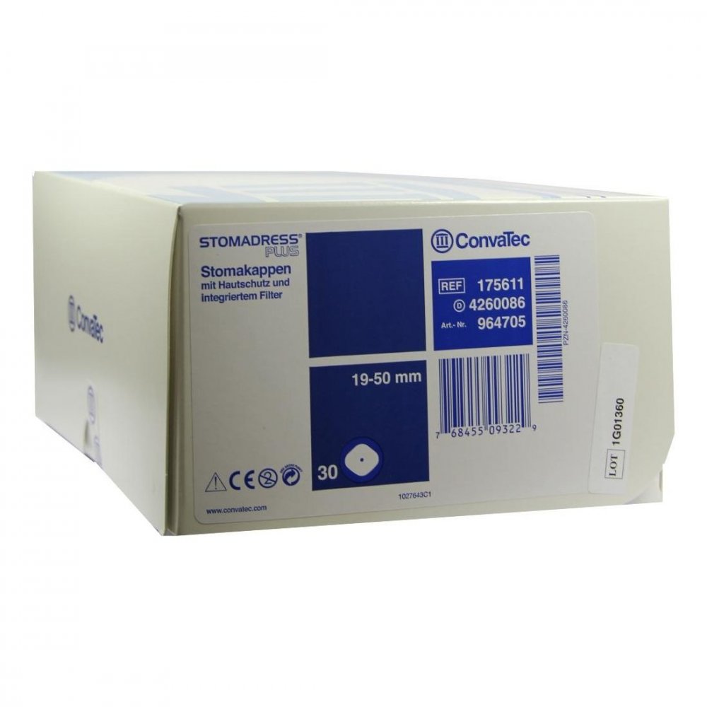 ConvaTec (Germany) GmbH Stomadress Plus Stomakappe 19-50mm 04260086