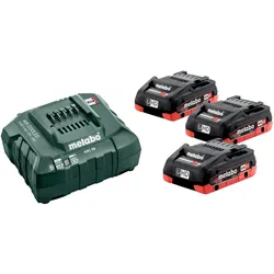 Metabo Basis-Set 3 x LiHD 4.0 Ah - 685132000