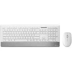 MediaRange Tastatur-Maus-Set kabellos MROS106 weiß