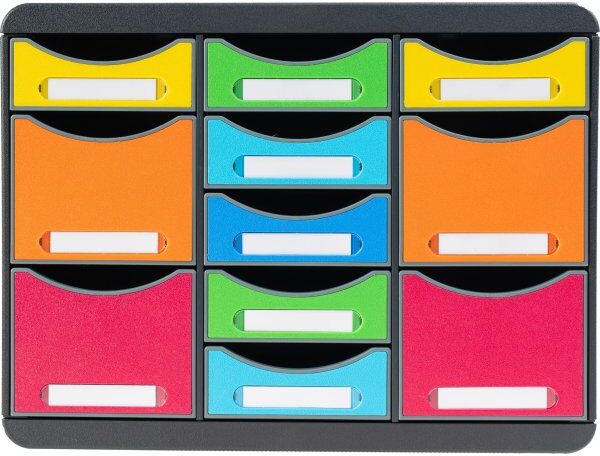 Exacompta Store-Box Skuffekabinet, Harlequin