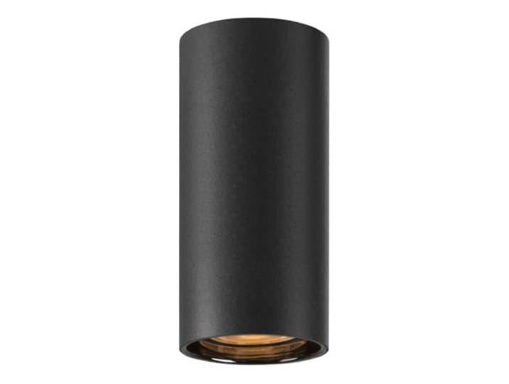 SLV Asto Tube plafonnier 1x max 10W GU10 noir - 1006439