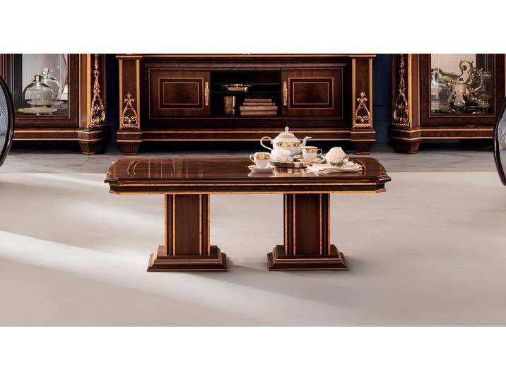 Xlmoebel Couchtisch Edler Design Tisch im Barock Rokoko Stil für Wohnzimmer (Packung, Barock-Rokoko Couchtisch), Made in Europa
