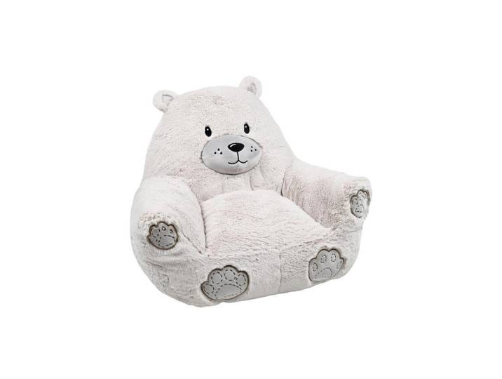 Pouf für Kinder Theo 45 cm, Weiß, 45x45x45 cm, Babymöbel & Kindermöbel, Babyzimmer, Kindersessel & Kindertische