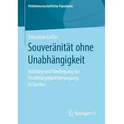 Souveränität ohne Unabhängigkeit, Fachbücher von Sebastian Gessler