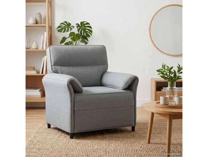 pokgdf Sofa 100% Polyester, Metallrahmen Modernes Design, Schaumstoffkissen, klappbare Armlehnen, für Wohnzimmer