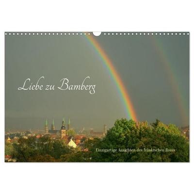 Liebe zu Bamberg (Wandkalender 2027 DIN A3 quer), CALVENDO Monatskalender
