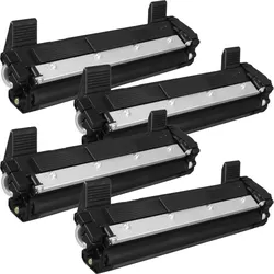 4 Kompatible Toner ersetzt Brother TN-1050 Multipack schwarz