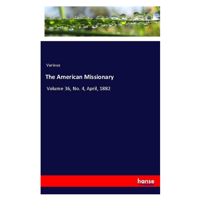 Hansebooks The American Missionary (Englisch, Softcover, Various) (56011184)