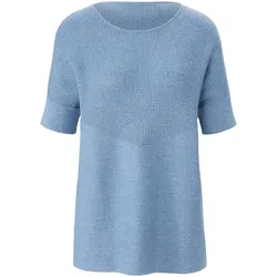 Pullover Kimono-Halbarm Peter Hahn blau, 44