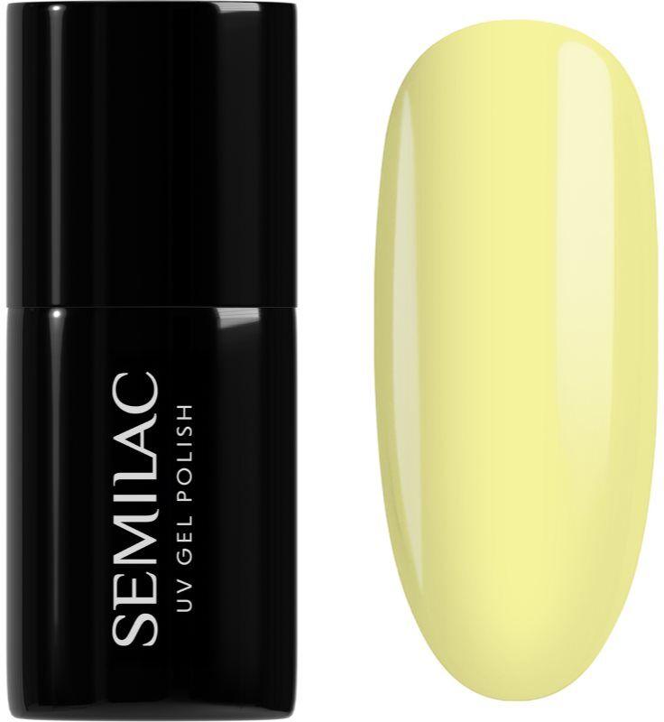 Semilac UV Hybrid Inner Glow Gel Nail Polish shade 970 Limoncello 7 ml