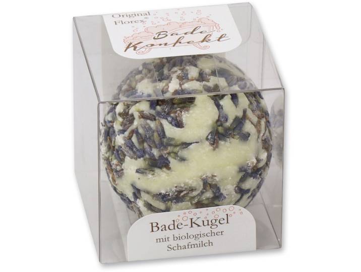 Badekugel Kugel - Material: Schafsmilch