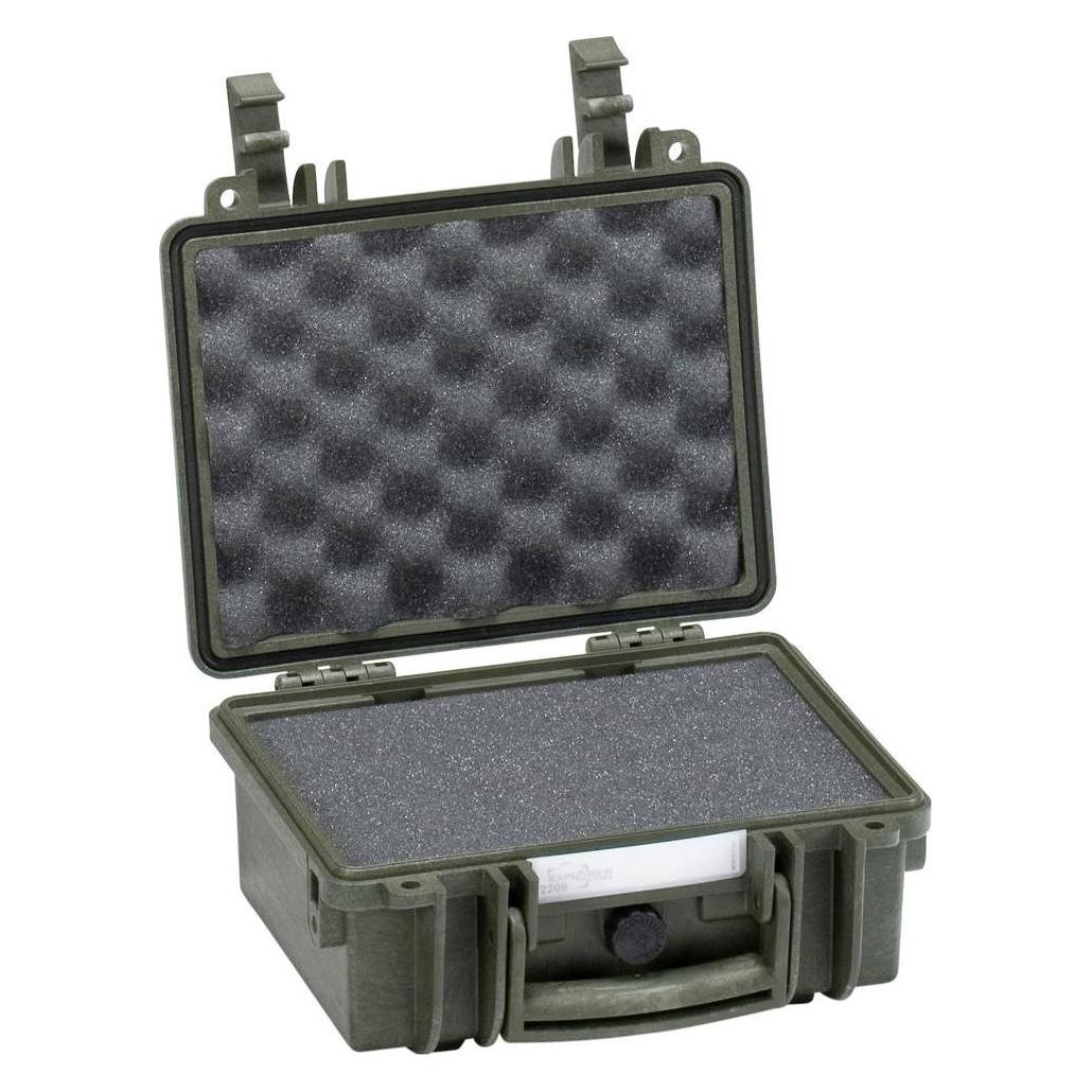 Explorer Cases Outdoor Koffer 2209.G green with pick & pluck foam (B x H x T) (Fotokoffer) (2209.G)