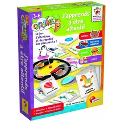 Lisciani Fr Carotina Plus J'Apprends A Faire Attention (Französisch, 3 - 6 Jahre)