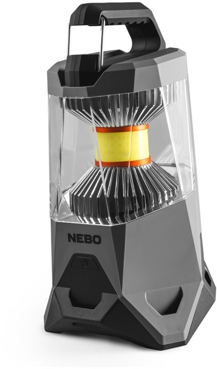 Nebo Galileo 1000 Oplaadbare LED Kampeerlamp met Haak en Omnidirectionele Lichtinval