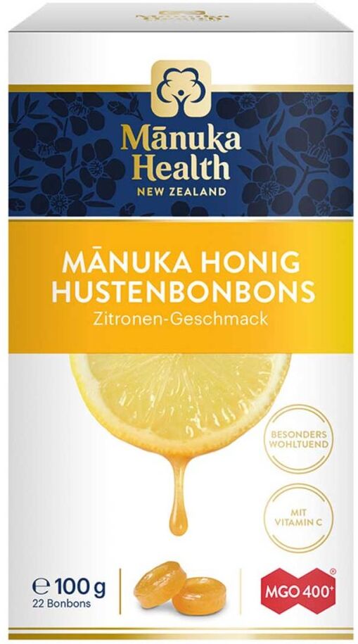 Manuka Health Mgo 400+ Lutschbonb.zitrone