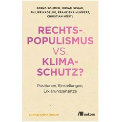 Rechtspopulismus vs. Klimaschutz?, Fachbücher von Bernd Sommer