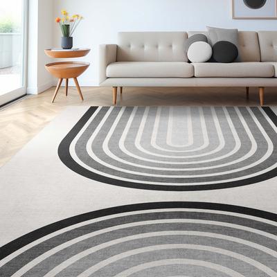 Well Woven Apollo Duo Arch Mid-Century Modern Flat-Weave Area Rug