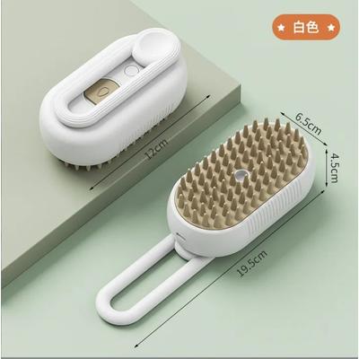 Inspired Living AquaGroom Pet Spray Comb For Cats & Dogs white