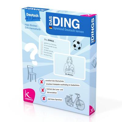 Das Dings: Spielend Deutsch lernen, Game von Hajo Bücken,Dirk Hanneforth, Kallmeyer
