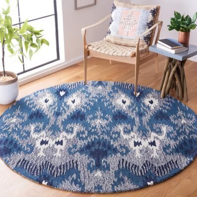 SAFAVIEH Handmade Ikat Triada Bohemian Wool Rug