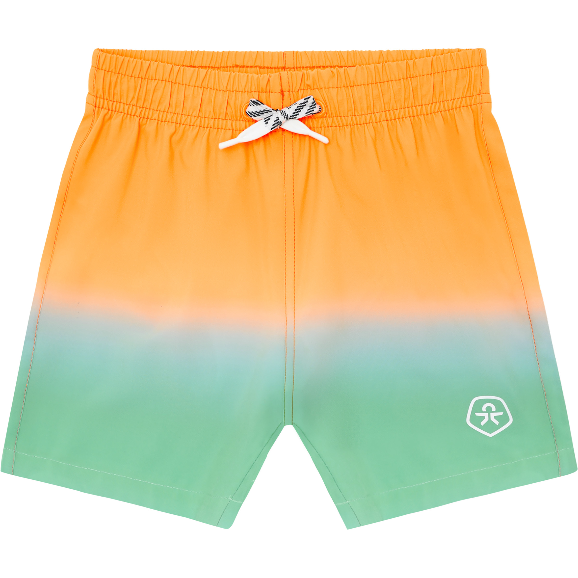 Color Kids Aop & Magic Badehose Kinder Badeshorts gelb Größe 104 Lifestyle Schnell trocknend
