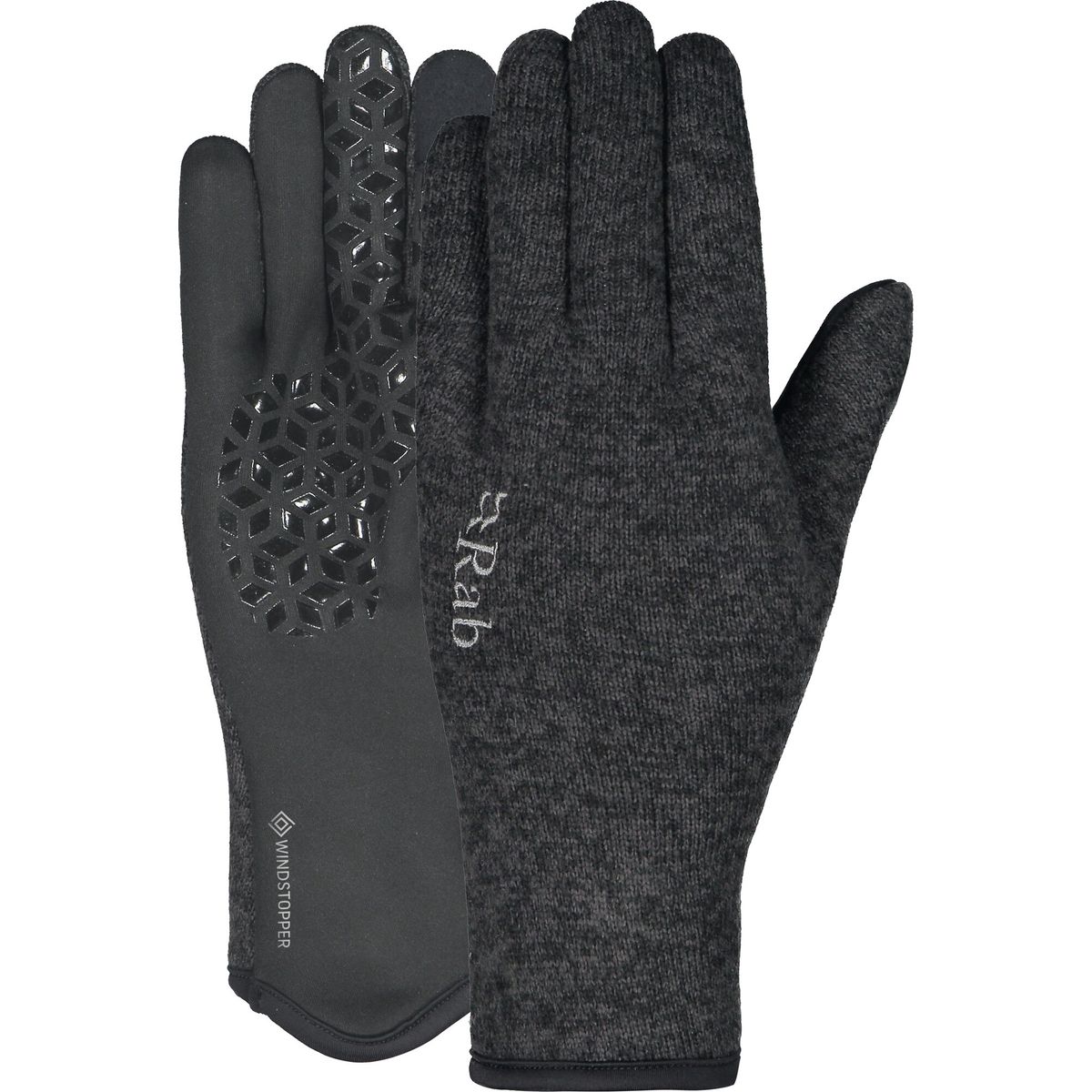Rab Quest Windstopper Gloves Wmns anthracite (ANT) L QAJ-67-ANT-LRG