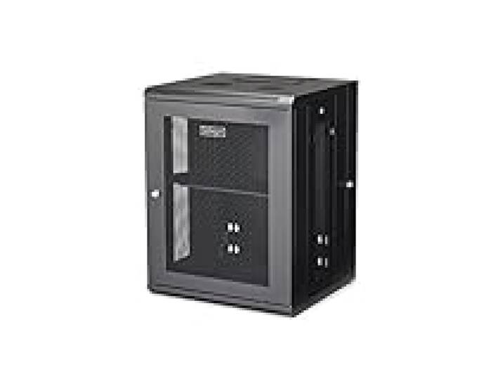 StarTech Armoire Murale 15U, 19 , 4 Montants, Etagere 1U (RK1520WALHM)