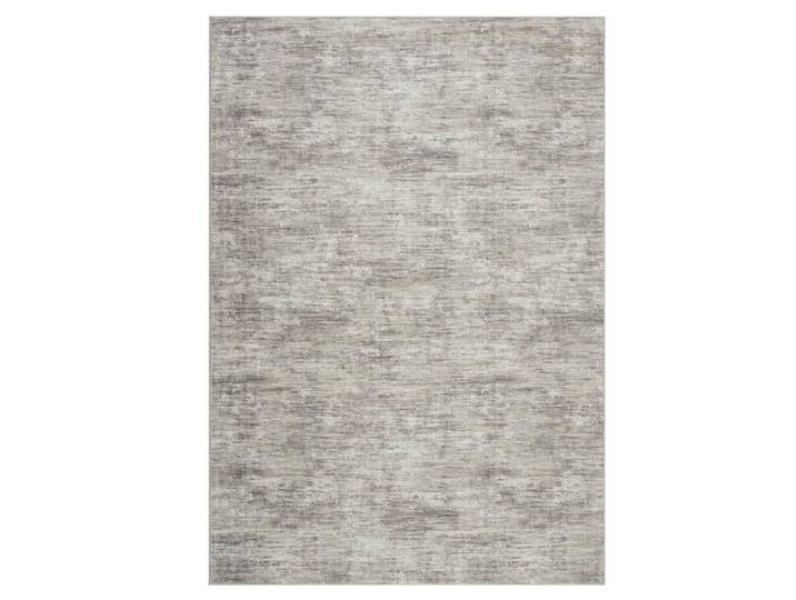 Tapis Moderne - LUNSY - Tapis lavable pour salon à poils courts - Beige - 160 x 230 cm