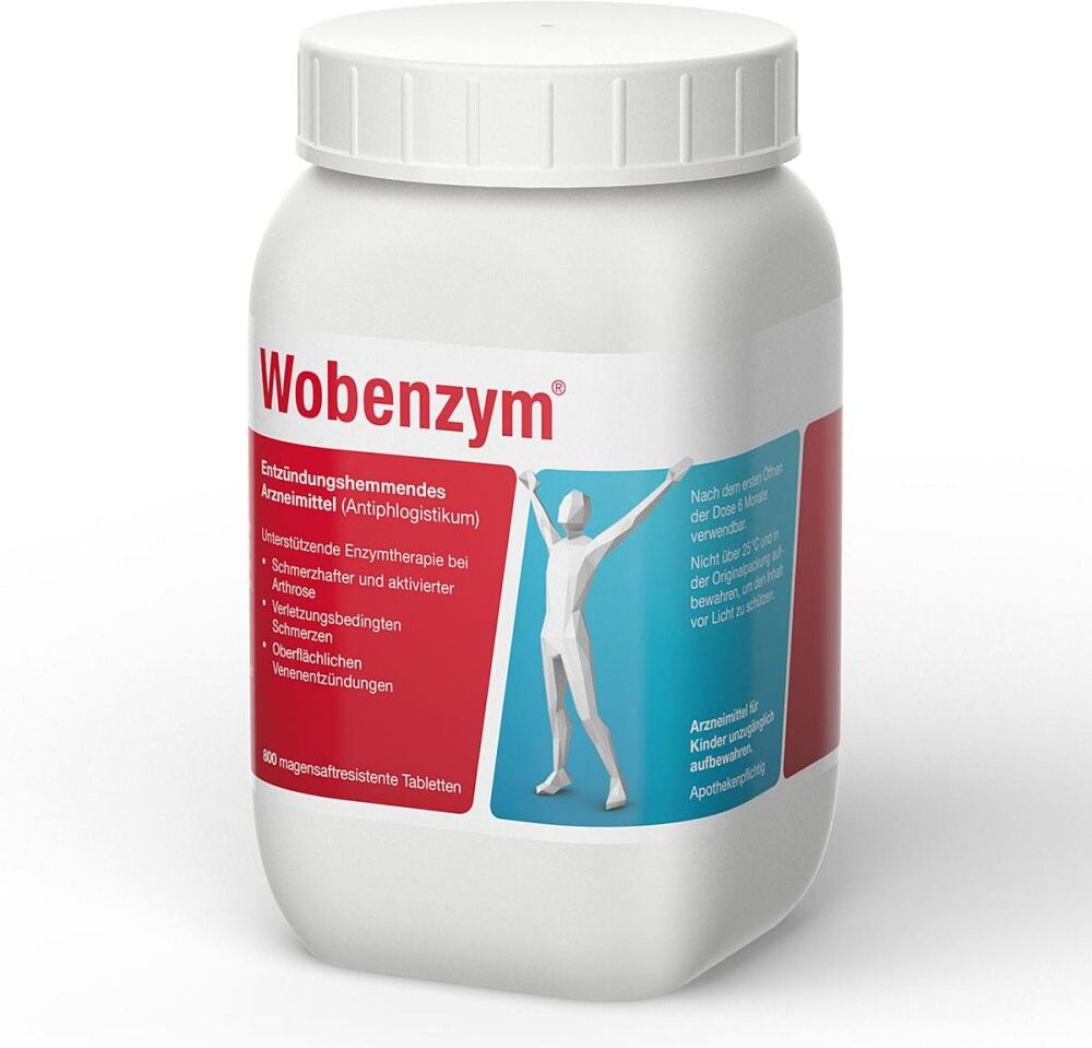 Wobenzym magensaftresistente Tabletten 800stk