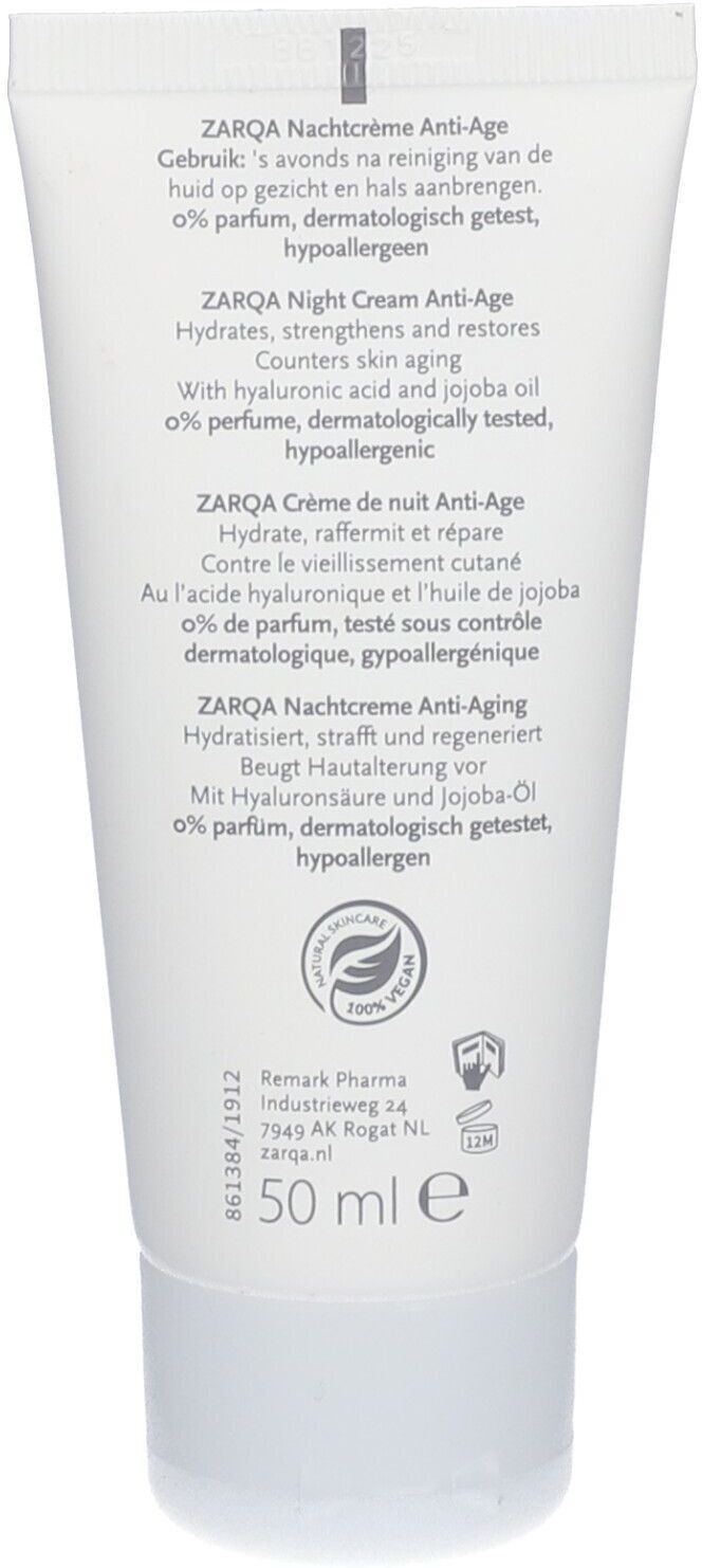 Zarqa Sensitive Anti-Age Nachtcreme 50 ml