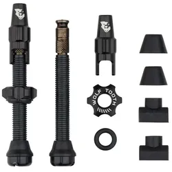 Wolf Tooth Tubeless Valve Stem Ventile, Clik Valve, 44mm, 2 Stk., black