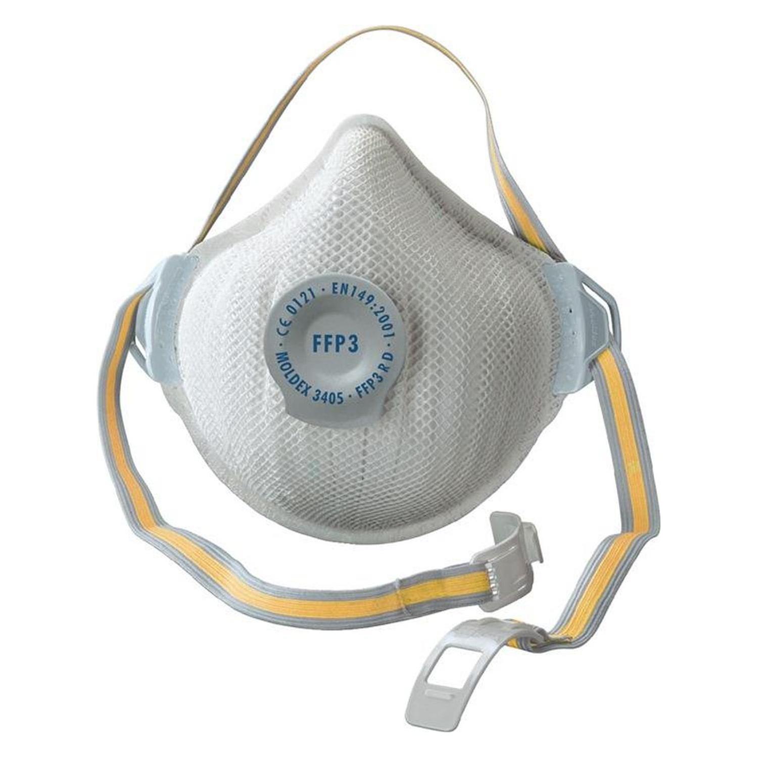 Moldex Air Plus 3405 FFP 3 Atemschutzmaske (FFP3, 5x) (340501)