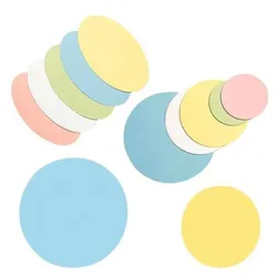 OTTO Office 500er-Pack Moderationskarten »Oval« 20 x 11 cm 5 Farben rosa, 20x11 cm