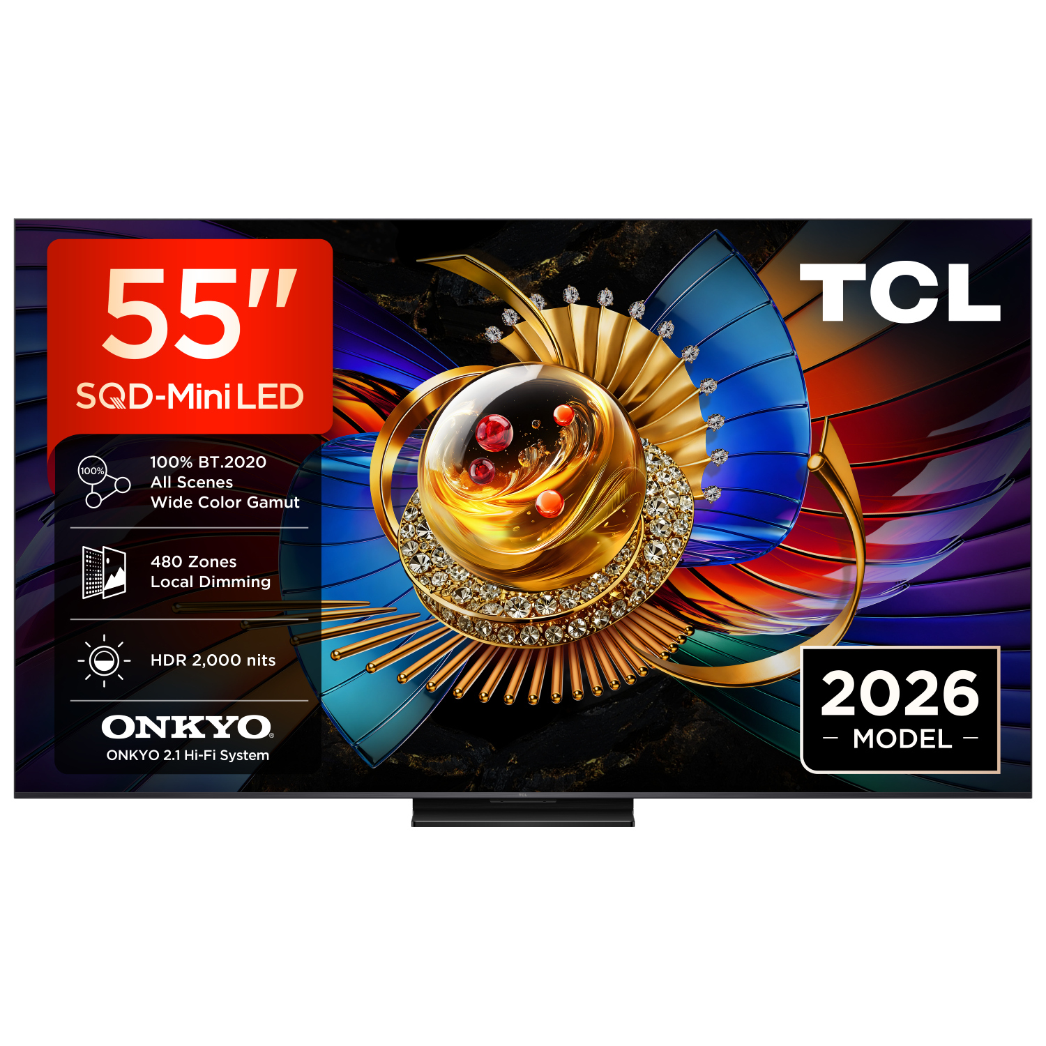 TCL 55Q7D Pro SQD-Mini LED 4K TV 139 cm (55")