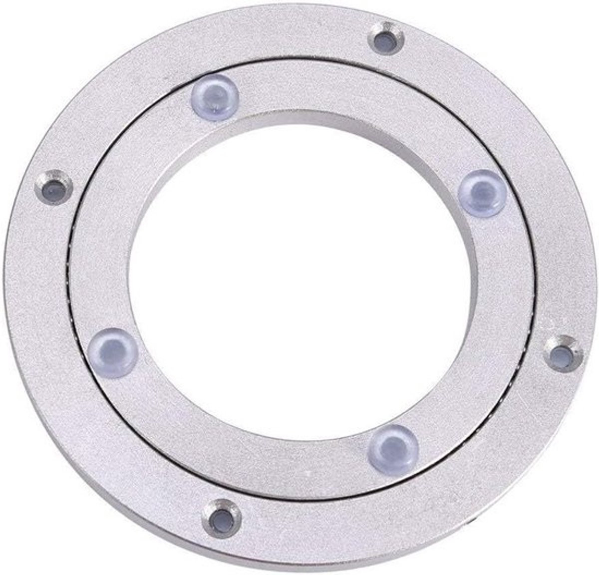 Ronde Aluminium Draaitafel voor de Eetkamer met Stille Draaischijf