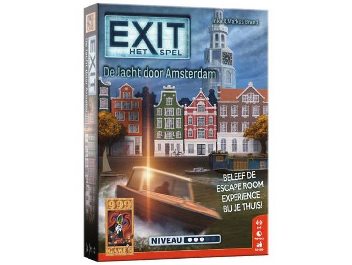 999 Games EXIT - De Jacht door Amsterdam
