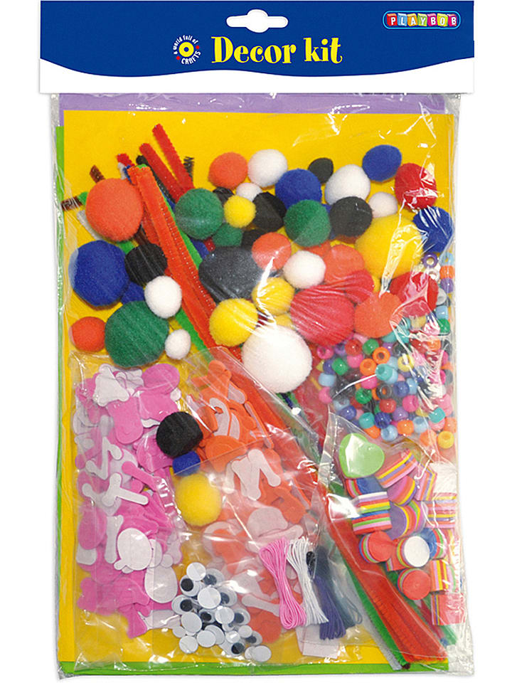 Playbox 587tlg. Bastelset in Bunt - ab 5 Jahren - onesize