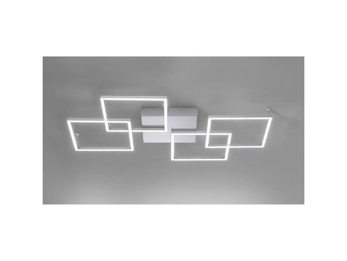 LED-Deckenleuchte Inigo I 51 x 7 x 80cm Silber Hauptmaterial: Acrylglas & Aluminium, geschliffen Sekundärmaterial: Eisen, geschliffen Nicht