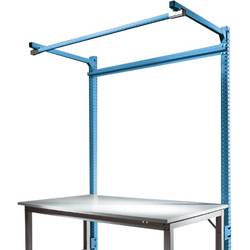Manuflex ZB3854.5007 Anbau-Aufbauportal mit Ausleger für UNIVERSAL + PROFI Spezial Anbautische, Nutzhöhe 1500 mm