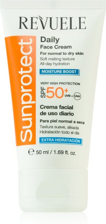 Revuele Sunprotect Moisture Boost hydrating day cream SPF 50+ 50 ml