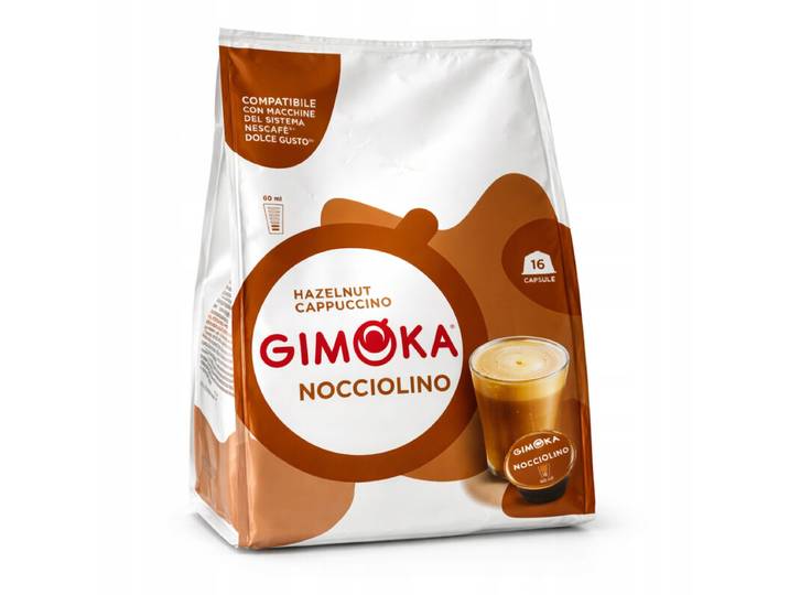 GIMOKA Dolce Gusto Compatible Capsules Hazelnut 16 capsules 160 g