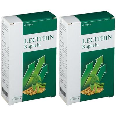 Lecithin Kapseln biolog.Alsitan 2x 2x60 St