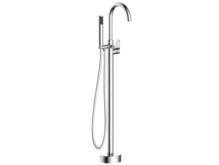 Essebagno Charme colonne de sol mécanique chromée pour baignoire ilot