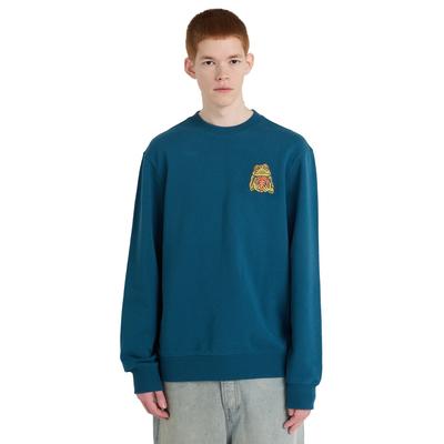 Sweatshirt ELEMENT "Timber The Frog", Herren, Gr. XS, blau (mallard blau), Obermaterial: 70% Baumwolle, 30% Baumwolle., Sweatshirts Sweatshirt