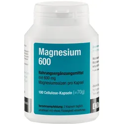 Magnesium 600 Kapseln 100 St